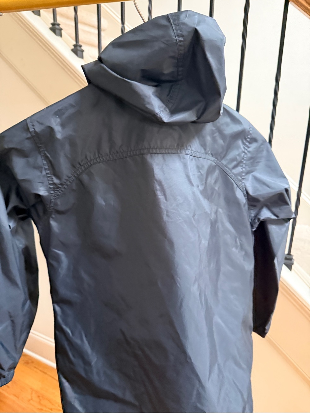 Columbia Kids' Hooded Raincoat - Black
